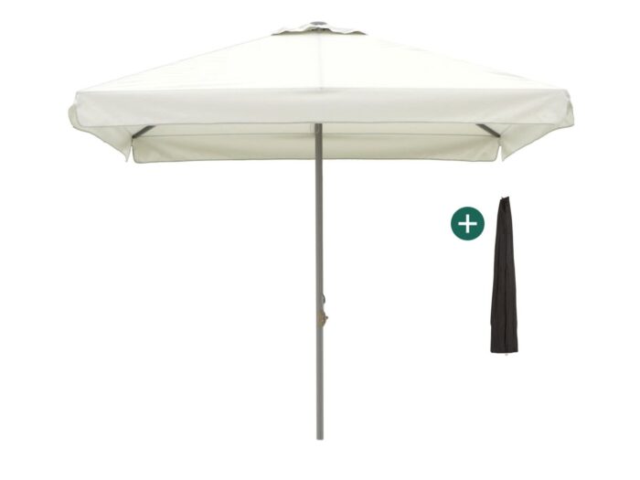 Shadowline Bonaire parasol 300x300cm Laagste prijsgarantie! – Grijs
