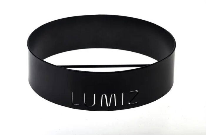 Lumiz Tafelstandaard ring L dia. 18 cm zwart