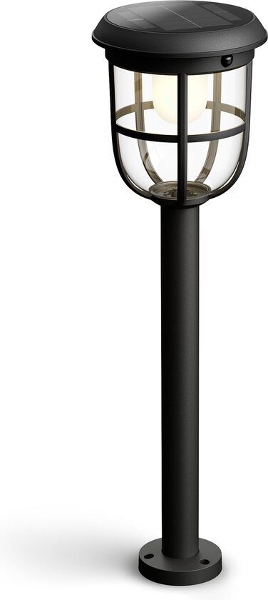 Philips Radii linkable ue solar spike verlichting – zwart