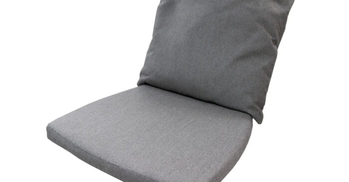 Borek | Majinto Zit- en Rugkussen Tuinstoel | Dark Taupe
