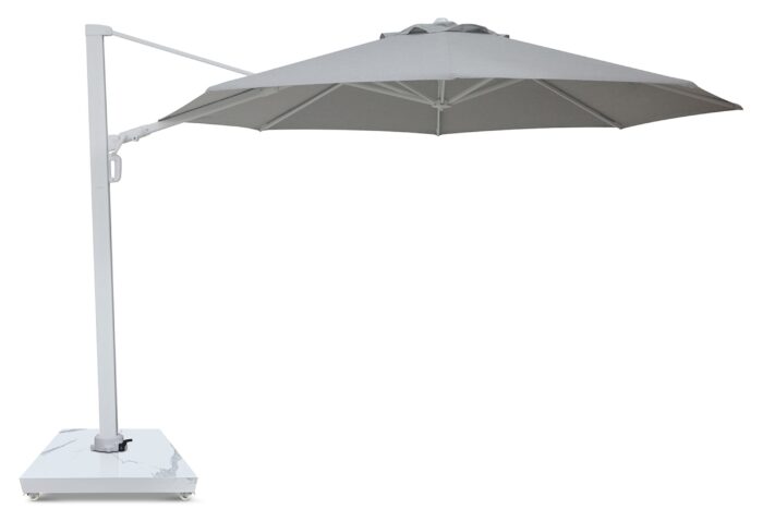 Camello Luna zweefparasol 3.5m S2 Excellent (excl. voet) – Grijs-antraciet