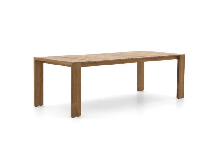 SUNS Erice dining tuintafel 240x100x76,5cm - Bruin