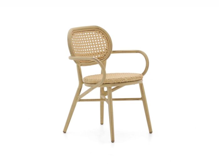 Forza Furniture Idrea dining tuinstoel stapelbaar – Taupe