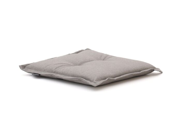 Madison Hocker/tuinkussens 55x55cm met rand zit Laagste prijsgarantie! – Grijs