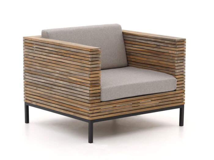 ROUGH Furniture ROUGH-D lounge tuinstoel – Bruin