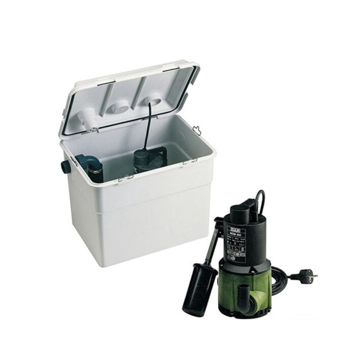 Dab Novabox 30/300 Opvoerstation – Groen/ zwart / RVS