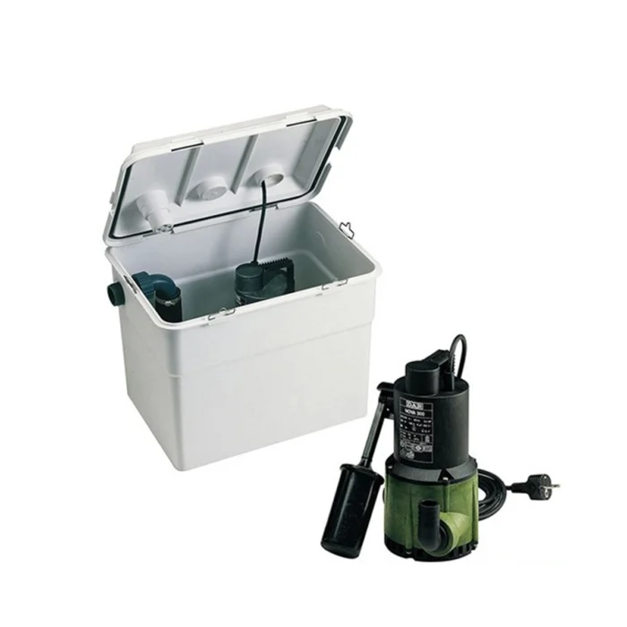 Dab Novabox 30/300 Opvoerstation - Groen/ zwart / RVS