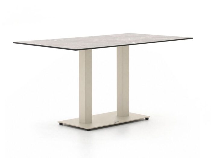 Forza Furniture Forza Orta tuintafel 140x80x73cm Laagste prijsgarantie! – Taupe
