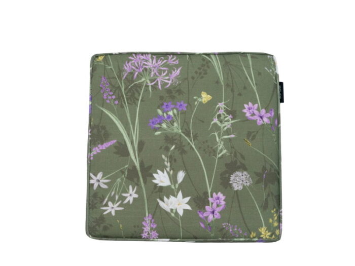 Madison Luxe zitkussen ca. 40×40 cm Donna green canvas Eco plus natural outdoor finishing – groen