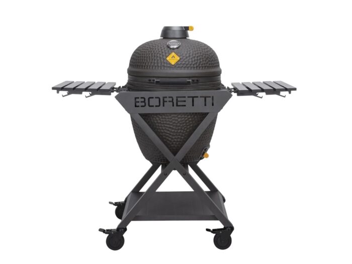 Boretti Ceramica Large kamado barbecue 130x73x123cm Laagste prijsgarantie! – Grijs