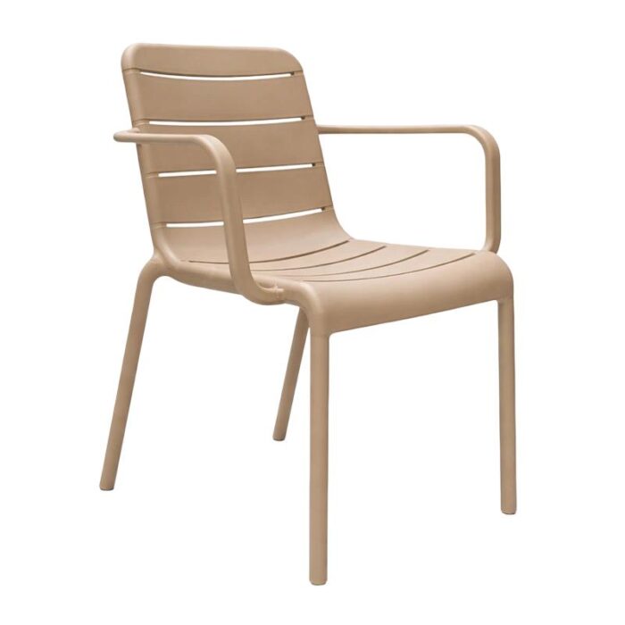 Buitengewoon de boet Tuin Armstoel Pien Beige