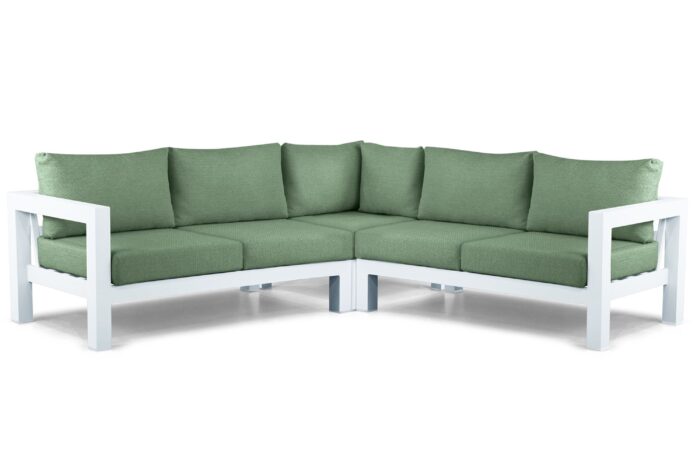 Lifestyle Garden Furniture Luca hoek loungeset 3-delig – Wit