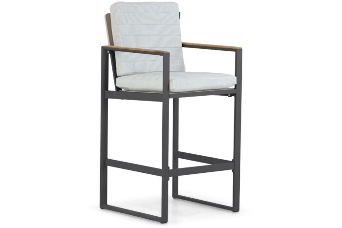 Lifestyle Garden Furniture Faro barstoel – Grijs-antraciet
