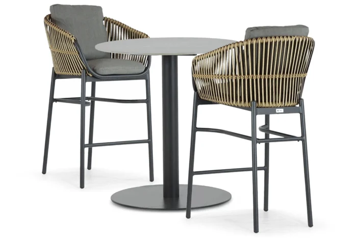 Coco Nathan/Como 70 cm barset 3-delig - Taupe-naturel-bruin