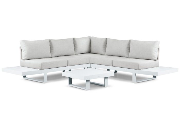 Lifestyle Garden Furniture Lorenzo hoek loungeset 6-delig – Wit