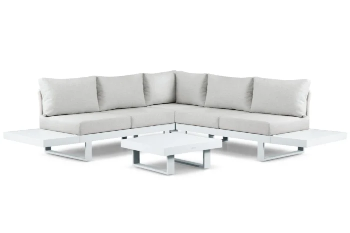 Lifestyle Garden Furniture Lorenzo hoek loungeset 6-delig - Wit