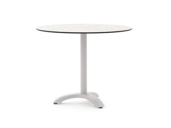 Bellagio tuinmeubelen Bellagio Lisio tuintafel ø80cm (h:73cm) Laagste prijsgarantie! – Wit
