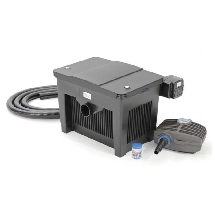 Oase BioSmart Set 18000 Vijverfilter – Grijs / zwart
