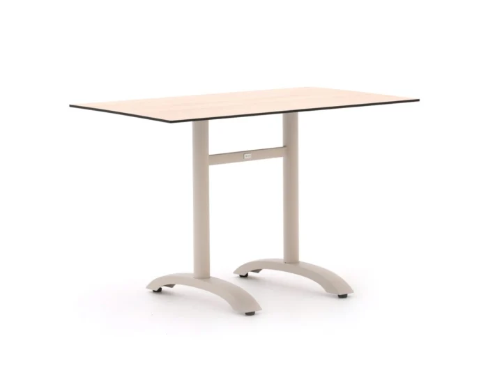 Bellagio tuinmeubelen Lisio tuintafel 120x70x73cm - Taupe