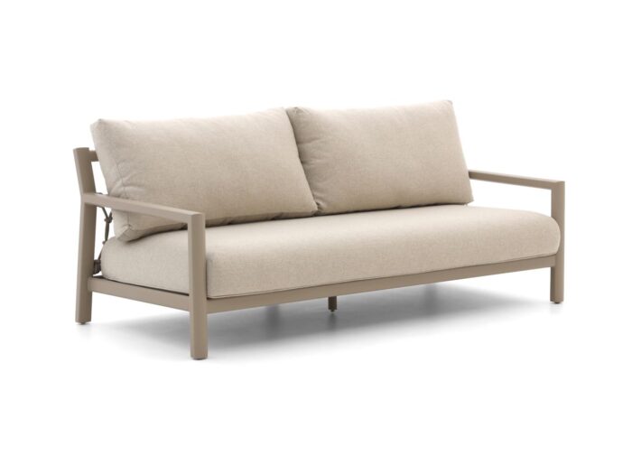 Tierra Outdoor Oasis lounge tuinbank 3-zits 207cm Laagste prijsgarantie! – Taupe