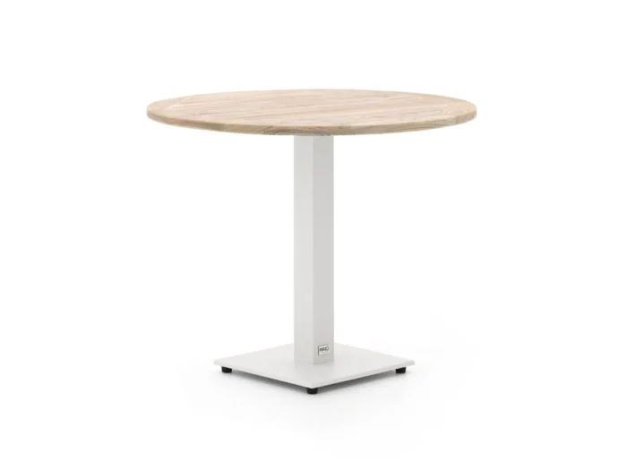 Forza Furniture Orta tuintafel ø85cm (h:75cm) - Wit