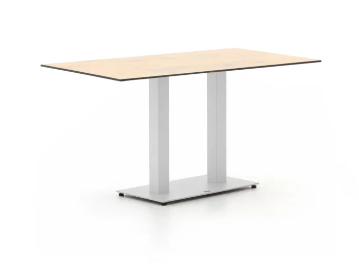 Forza Furniture Orta tuintafel 120x70x73cm - Wit