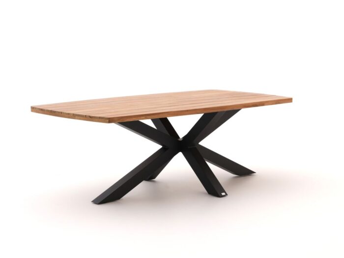 Bellagio tuinmeubelen Bellagio Induno Deens Ovaal dining tuintafel 220x110cm Laagste prijsgarantie! – Bruin