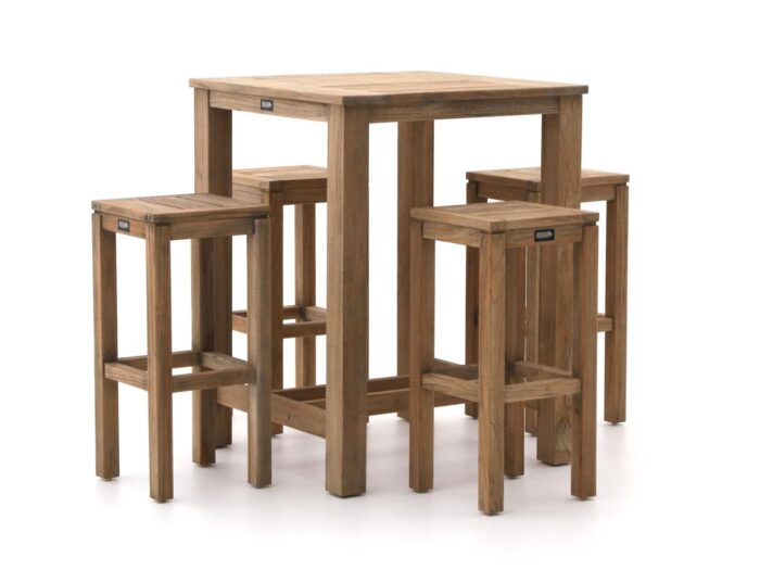 ROUGH Furniture ROUGH-X 80cm barset 5-delig Laagste prijsgarantie! – Bruin