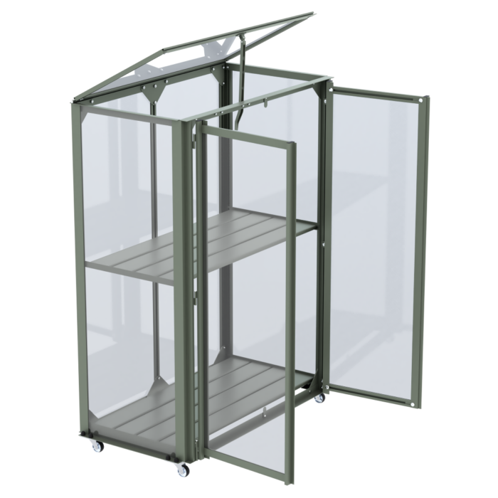 Royal well Kweekkast Urban Grower medium H108 X B77 X D42 – groen
