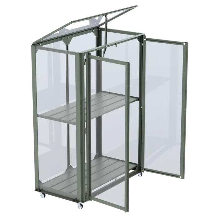 Royal well Kweekkast Urban Grower medium H108 X B77 X D42 - groen