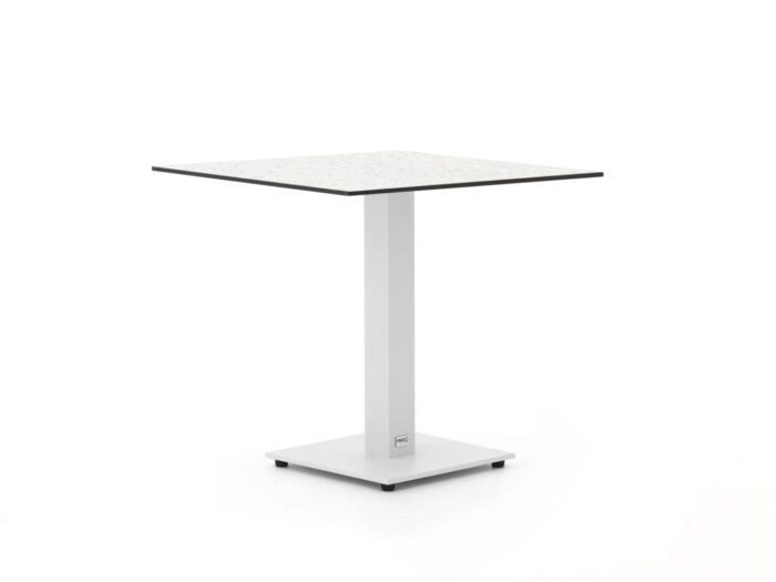 Forza Furniture Forza Orta tuintafel 80x80x73cm Laagste prijsgarantie! – Wit