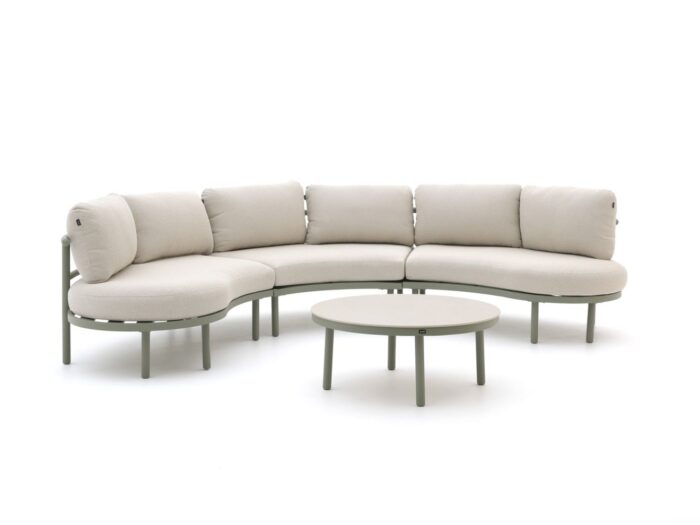 Hartman tuinmeubelen Hartman Palma loungeset 4-delig Laagste prijsgarantie! – Groen
