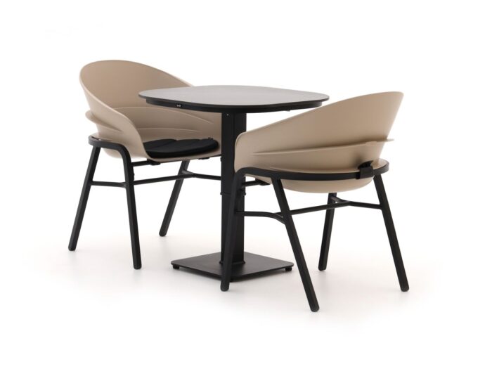 Hartman tuinmeubelen Hartman Tubb dining tuinset 70cm 3-delig verstelbaar Laagste prijsgarantie! – Grijs