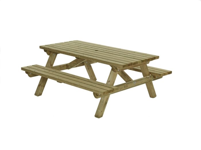 Talen buitenmeubelen Picknicktafel 180 cm – groen
