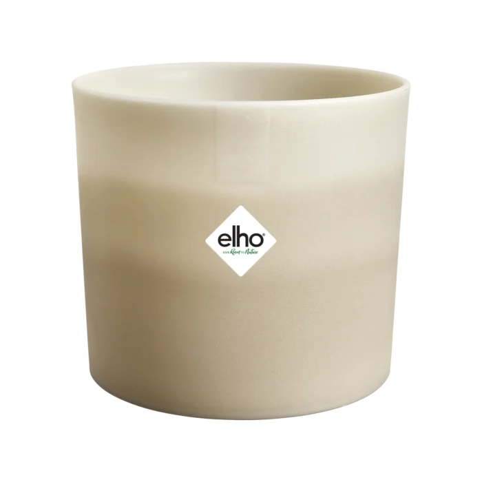 Elho Colour gradient rond 16 cm zandsteen beige bloempot
