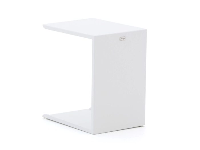 Bellagio tuinmeubelen Bellagio Paterno bijzet tuintafel 45x34x52cm Laagste prijsgarantie! – Wit