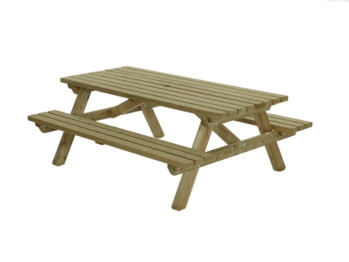 Talen buitenmeubelen Picknicktafel 200 cm – groen