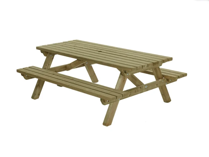 Talen buitenmeubelen Picknicktafel 200 cm - groen
