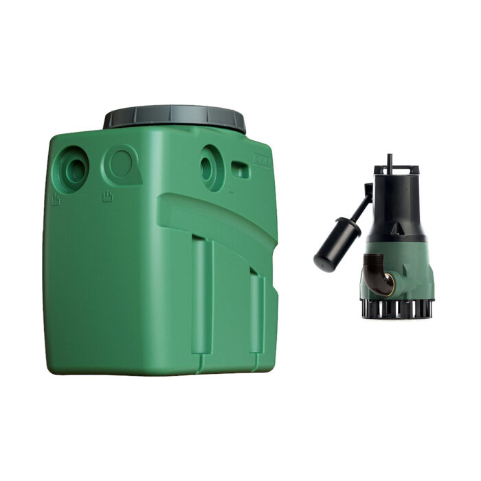 Dab Fekabox 110 + FEKA 600 M-A – Groen/ zwart / RVS