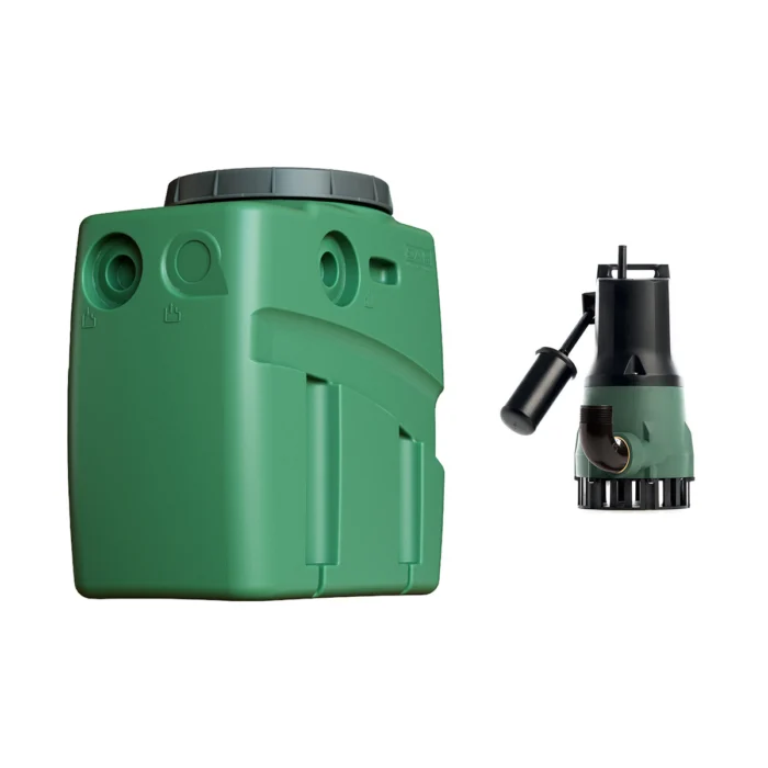 Dab Fekabox 110 + FEKA 600 M-A - Groen/ zwart / RVS