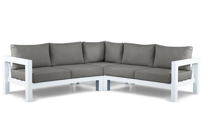 Lifestyle Garden Furniture Luca hoek loungeset 3-delig – Wit