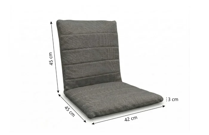 Lifestyle Garden Furniture Timo dining tuinstoel kussen Dark grey - Grijs-antraciet