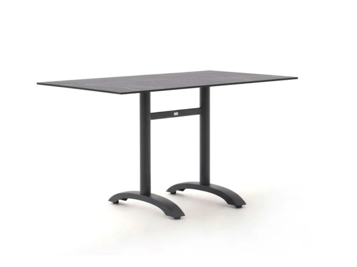 Bellagio tuinmeubelen Lisio tuintafel 140x80x73cm - Grijs