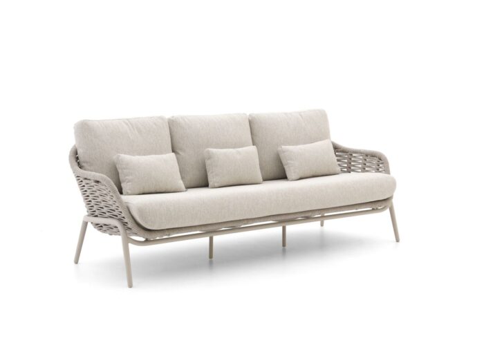 SUNS Casto lounge tuinbank 2,5-zits 226cm Laagste prijsgarantie! – Taupe