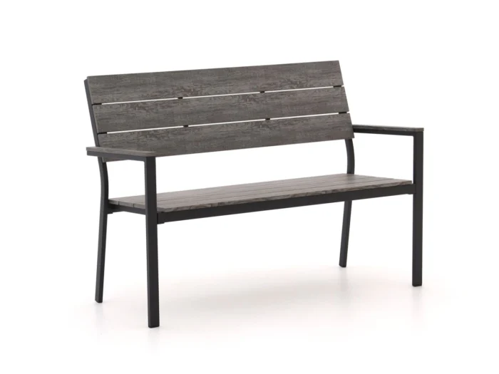 Bellagio tuinmeubelen Fidenza tuinbank 128cm - Grijs