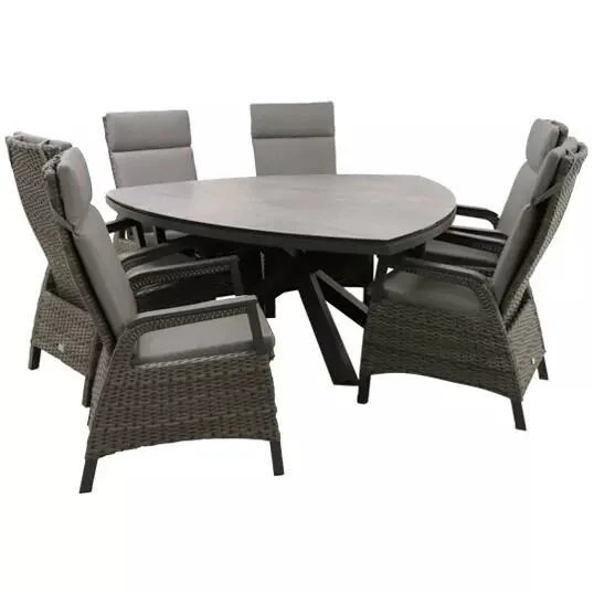Buitengewoon de boet Paruguay Girizia Diningset - tweekleurig