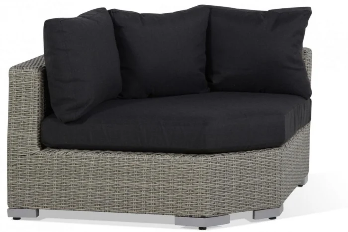 Garden Collections Toronto hoek module XL - Grijs-antraciet
