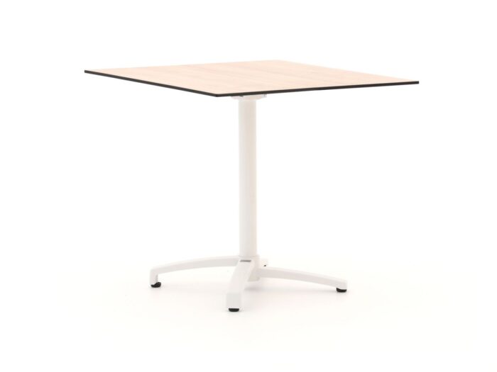 Bellagio tuinmeubelen Bellagio Canzo klaptafel 80x80x73cm Laagste prijsgarantie! – Wit