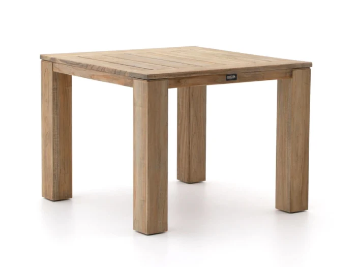 ROUGH Furniture ROUGH-X dining tuintafel 100x100x76cm - Bruin
