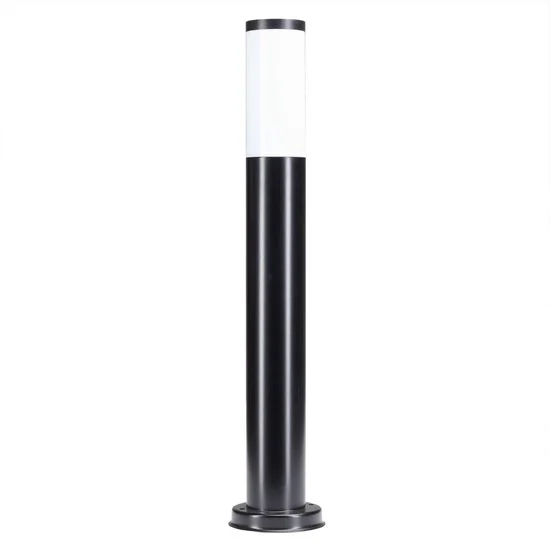 Ks verlichting 240v sokkellamp lech 2 rvs h65 cm zw K.S. Verlichting